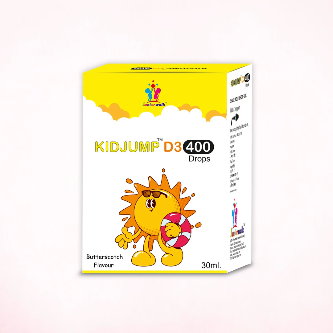 KIDJUMP D3 400 Drops 30ML Butterscotch Flavour