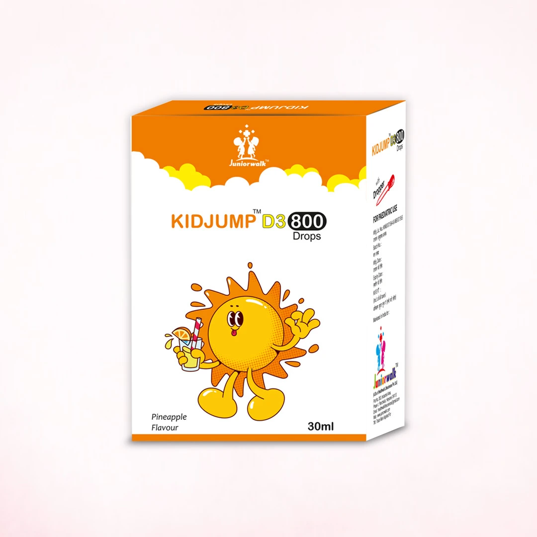 KIDJUMP D3 800 Drops 30ML Pineapple Flavour