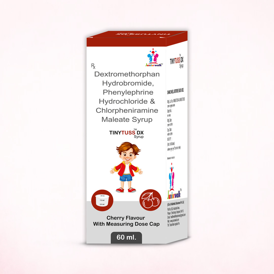 TINYTUSS DX Syrup 60ML Cherry Flavour